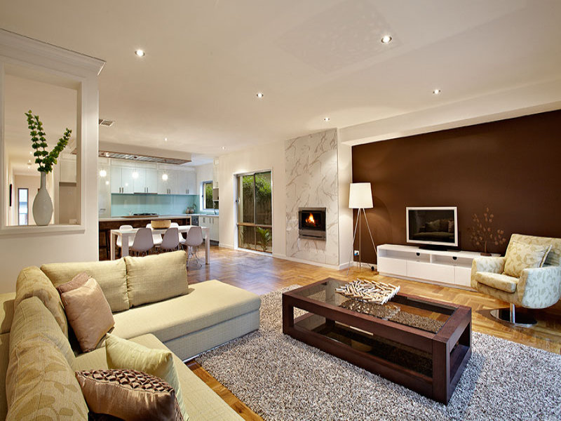 Brown Living Room Idea From A Real Australian Home