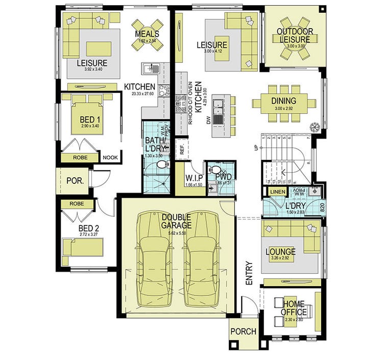 Washington Dual living Home Design & House Plan by Wisdom Homes