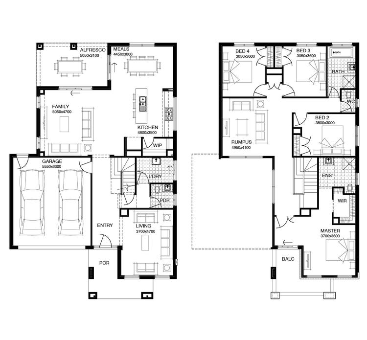 Oxford Home Design & House Plan by Simonds Homes