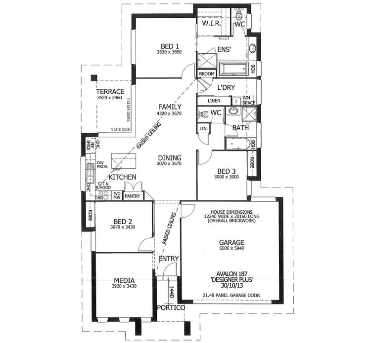 Avalon Home Design & House Plan by Perry Homes