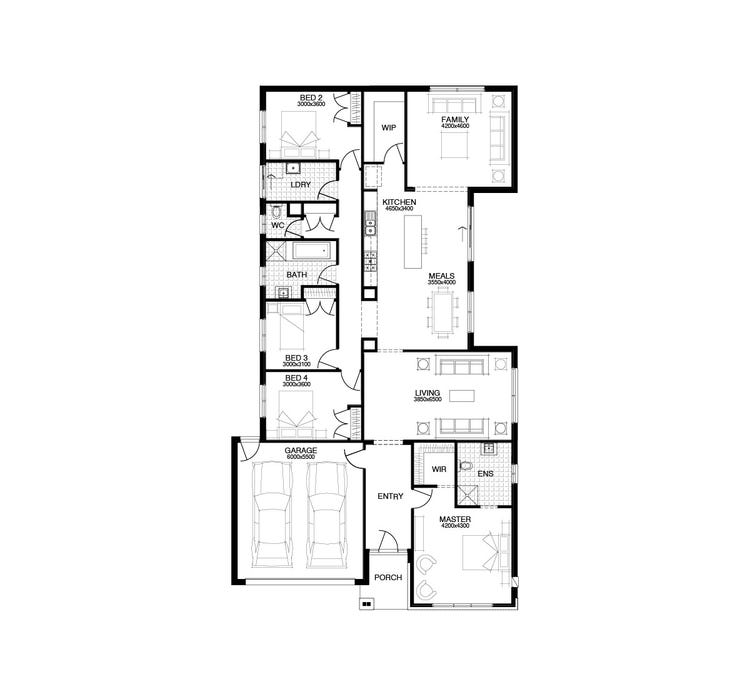Rio Home Design & House Plan by Simonds Homes