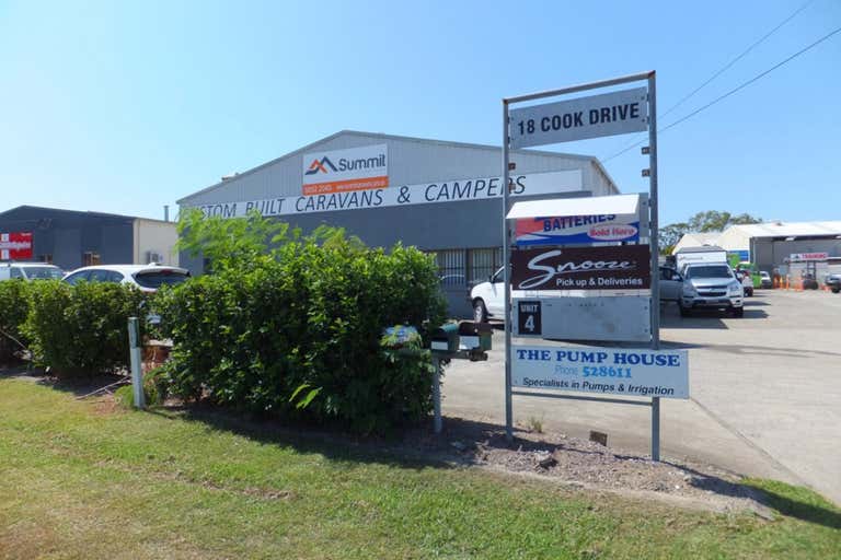 Leased Industrial Warehouse Property At 3 18 Cook Drive Coffs